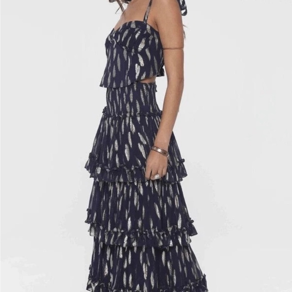 NWT! Free People x Jen's Pirate Booty Solar SET Witching Hour Navy Large - Picture 5 of 17